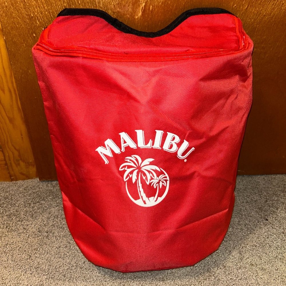 Malibu Rum cooler backpack